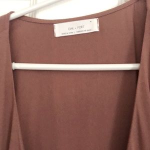 Easy Date or Work Dress in Dusty Rose